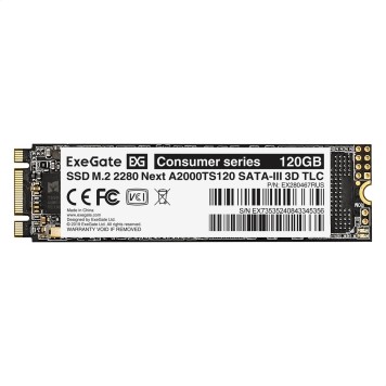 носитель информации ExeGate SSD M.2 120GB Next Series EX280467RUS-1