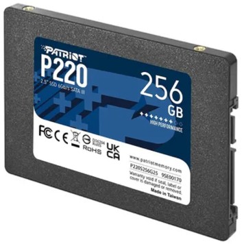 носитель информации Patriot SSD 256Gb P220 P220S256G25 SATA 3.0-1