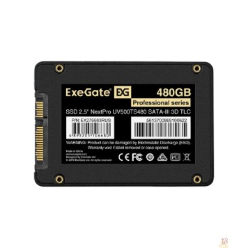носитель информации ExeGate SSD 480GB Next Pro Series EX276683RUS {SATA3.0}-1