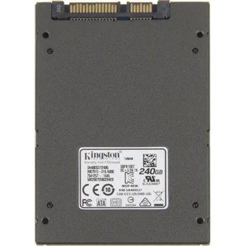 накопитель Kingston SSD 240GB А400 SA400S37/240G(IN) SATA3.0-1