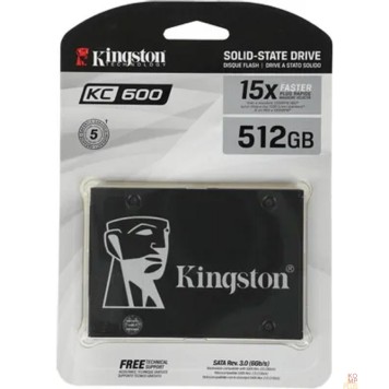 накопитель Kingston SSD 512GB KC600 Series SKC600/512G {SATA3.0}-2