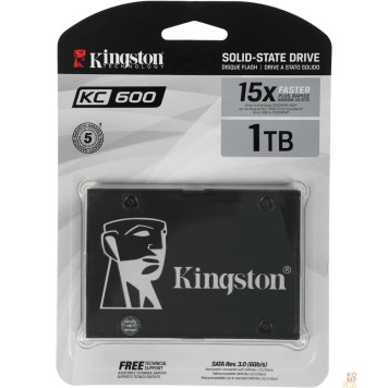 накопитель Kingston SSD 1Tb KC600 Series SKC600/1024G SATA3-2