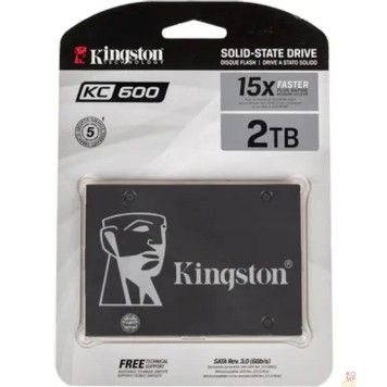 накопитель Kingston SSD 2TB KC600 Series SKC600/2048G {SATA3.0}-2