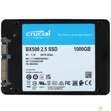 накопитель Crucial SSD BX500 1TB CT1000BX500SSD1 {SATA3}-1