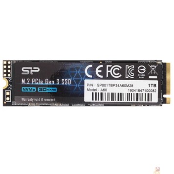 накопитель Silicon Power SSD M.2 1Tb P34A60 SP001TBP34A60M28