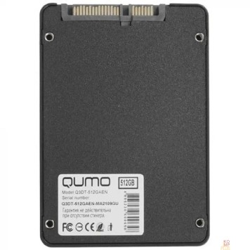 накопитель QUMO SSD 512GB QM Novation Q3DT-512GAEN {SATA3.0}-1