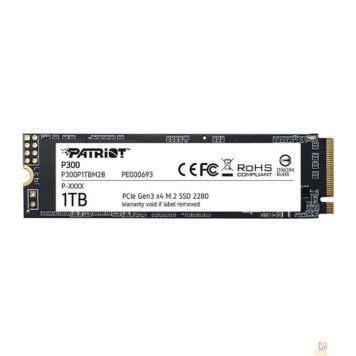 носитель информации SSD Patriot M.2 2280 P300 1TB P300P1TBM28 TLC