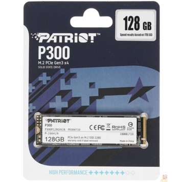 носитель информации Patriot SSD M.2 128Gb P300 P300P128GM28-2