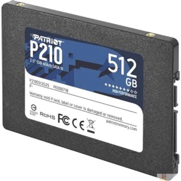 носитель информации Patriot SSD 512Gb P210 P210S512G25 {SATA 3.0}-1