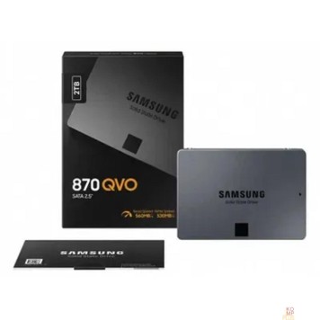 накопитель Samsung SSD 2Tb 870 QVO Series MZ-77Q2T0BW {SATA3.0, 7mm,  V-NAND 4-bit MLC, MKX}-1
