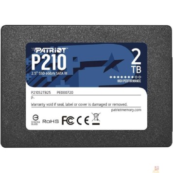 носитель информации Накопитель SSD Patriot SATA III 2Tb P210S2TB25 P210 2.5