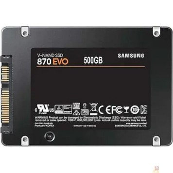 накопитель Samsung SSD 500Gb 870 EVO MZ-77E500BW (SATA3)-2