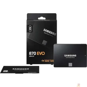 накопитель Samsung SSD 2Tb 870 EVO Series MZ-77E2T0BW {SATA3.0, 7mm, MGX V-NAND}-1