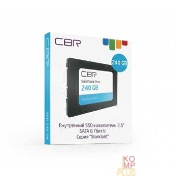 накопитель CBR SSD-240GB-2.5-ST21, Внутренний SSD-накопитель, серия 