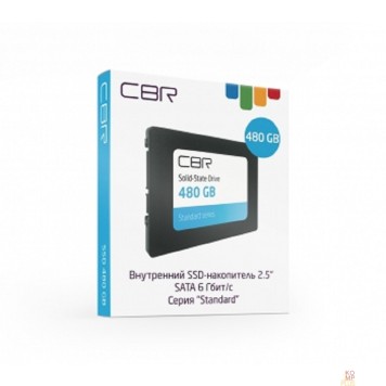 накопитель CBR SSD-480GB-2.5-ST21, Внутренний SSD-накопитель, серия 
