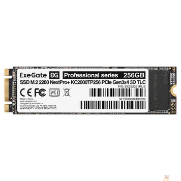 носитель информации ExeGate SSD M.2 256GB NextPro+  EX282321RUS-1