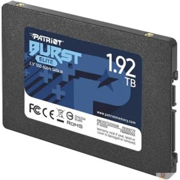 носитель информации Накопитель SSD Patriot SATA III 1920Gb PBE192TS25SSDR Burst Elite 2.5