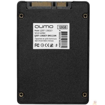 накопитель QUMO SSD 120GB Novation TLC Q3DT-120GSCY {SATA3.0}-1