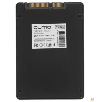 накопитель QUMO SSD 256GB Novation TLC Q3DT-256GSCY {SATA3.0}-1