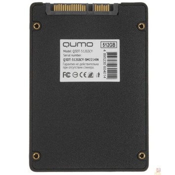 накопитель QUMO SSD 512GB QM Novation Q3DT-512GSCY {SATA3.0}-1