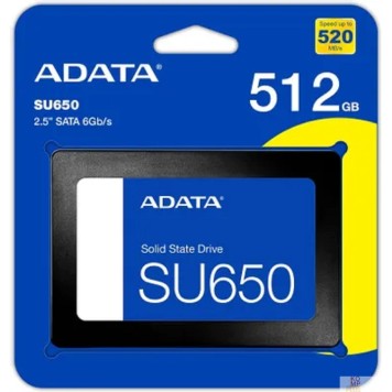 накопитель A-DATA SSD 512GB SU650 ASU650SS-512GT-R {SATA3.0}-2