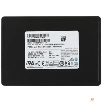 накопитель Samsung SSD 1920Gb PM897 MZ7L31T9HBNA-00A07-1