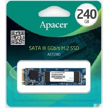 накопитель Apacer SSD M.2 2280 240GB AST280 Client SSD AP240GAST280-1 -2