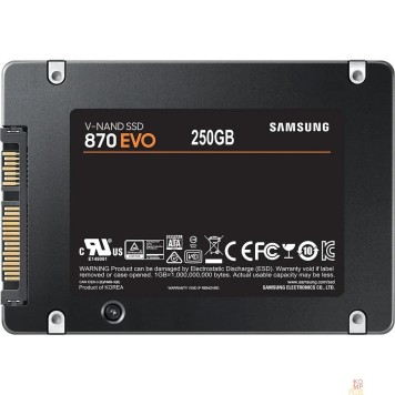 накопитель Samsung SSD 250Gb 870 EVO MZ-77E250B/EU -1