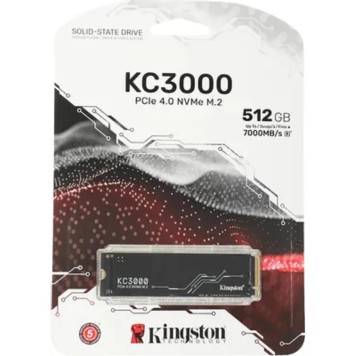 накопитель Kingston SSD 512Gb M.2 SKC3000S/512G M.2 2280 NVMe -2