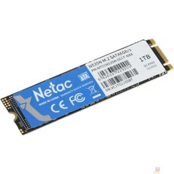 носитель информации Накопитель SSD Netac SATA III 1Tb NT01N535N-001T-N8X N535N M.2 2280-2