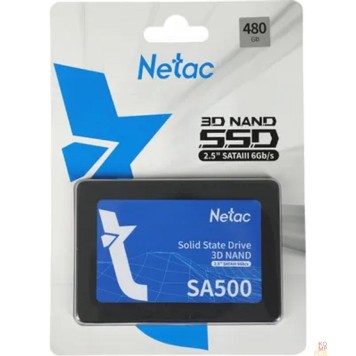 носитель информации Накопитель SSD Netac SATA III 480GB SA500 2,5