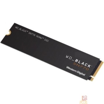 накопитель SSD WD Black SN770 WDS500G3X0E 500Gb, M.2 2280, PCI-E 4.0 x4,  NVMe,  PCIe
