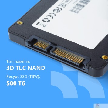 накопитель CBR SSD-001TB-2.5-LT22, Внутренний SSD-накопитель, серия 