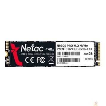 носитель информации Накопитель SSD Netac PCI-E 3.0 256Gb NT01N930E-256G-E4X(N) N930E Pro M.2 2280