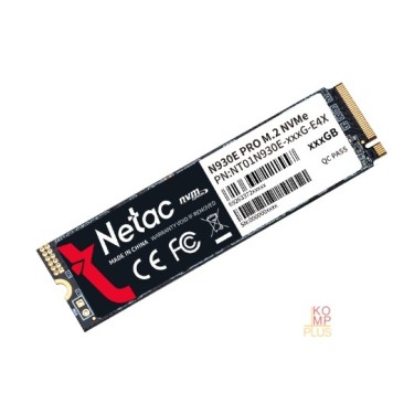 носитель информации Накопитель SSD Netac PCI-E 3.0 256Gb NT01N930E-256G-E4X(N) N930E Pro M.2 2280-1