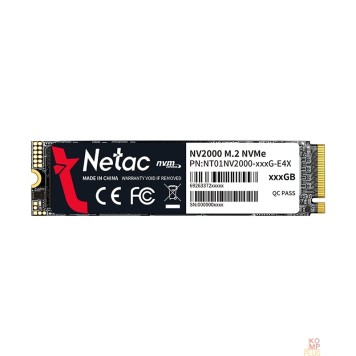 носитель информации Накопитель SSD Netac PCI-E 3.0 512Gb NT01NV2000-512-E4X NV2000 M.2 2280