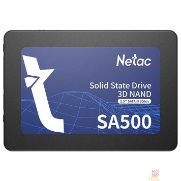 носитель информации Накопитель SSD Netac SATA III 1Tb SA500 Series 2.5