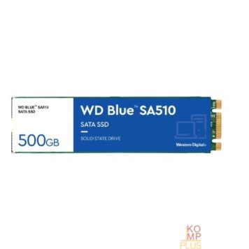 накопитель WD SSD M.2 500Gb M2.2280 WDS500G3B0B, 1 year