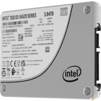 накопитель Intel SSD D3-S4520 Series, 3.84TB, 2.5