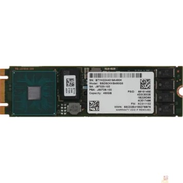 накопитель M.2 2280 SSD Intel 480GB DC D3-S4510 SSDSCKKB480G801 SATA 6Gb/s, 560/510, IOPS 97/35.5K, MTBF 2M, TLC, 6.5PBW, 1.8DWPD {50} (380386)-1