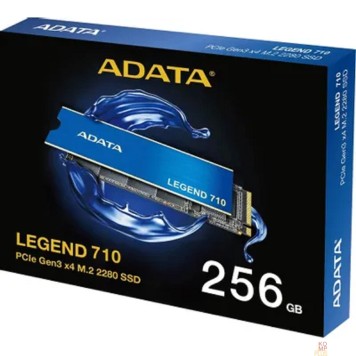 накопитель M.2 2280 256GB ADATA LEGEND 710 Client SSD ALEG-710-256GCS PCIe Gen3x4 with NVMe-2