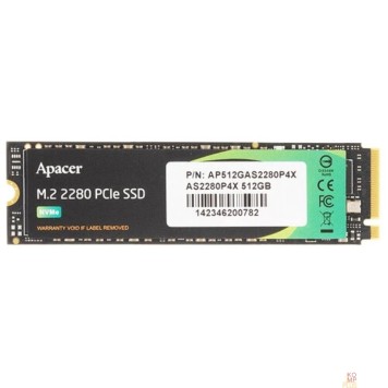 накопитель Apacer SSD M.2 512GB AS2280 AP512GAS2280P4X-1  
