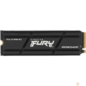 накопитель Kingston SSD Fury Renegade, 1000GB, M.2 22x80mm, NVMe, PCIe 4.0 x4, 3D TLC, SFYRSK/1000G
