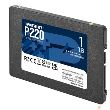носитель информации SSD Patriot 1Tb P220S1TB25 P220 2.5