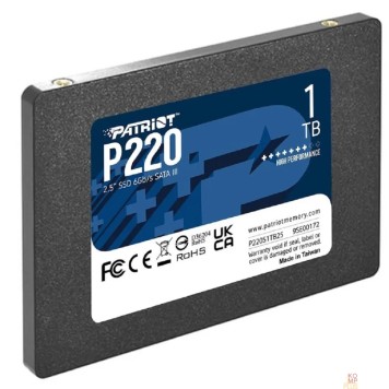 носитель информации SSD Patriot 1Tb P220S1TB25 P220 2.5