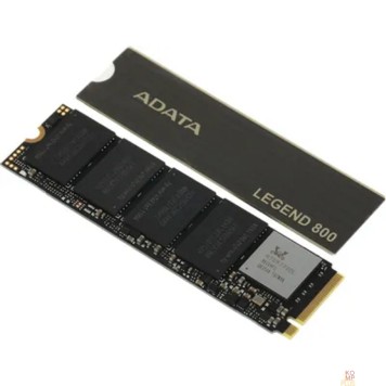 накопитель ADATA SSD LEGEND 800, 500GB, M.2(22x80mm), NVMe 1.4, PCIe 4.0 x4, ALEG-800-500GCS-2