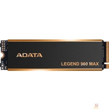 накопитель ADATA SSD LEGEND 960 MAX, 2000GB, M.2(22x80mm), NVMe 1.4, PCIe 4.0 x4, 3D NAND, ALEG-960M-2TCS
