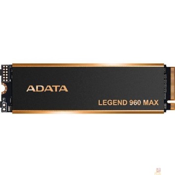 накопитель A-DATA SSD 4TB LEGEND 960 MAX, M.2(22x80mm), NVMe 1.4, PCIe 4.0 x4, ALEG-960M-4TCS