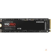 накопитель Samsung SSD 4TB 990 PRO PCIe Gen 4.0 x4 NVMe 2.0 V-NAND TLC MZ-V9P4T0BW