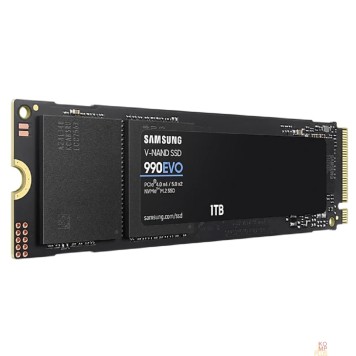накопитель Samsung SSD 1Tb 990 EVO M.2 MZ-V9E1T0BW NVMe 2.0, PCIe 4.0 x4, V-NAND TLC-2